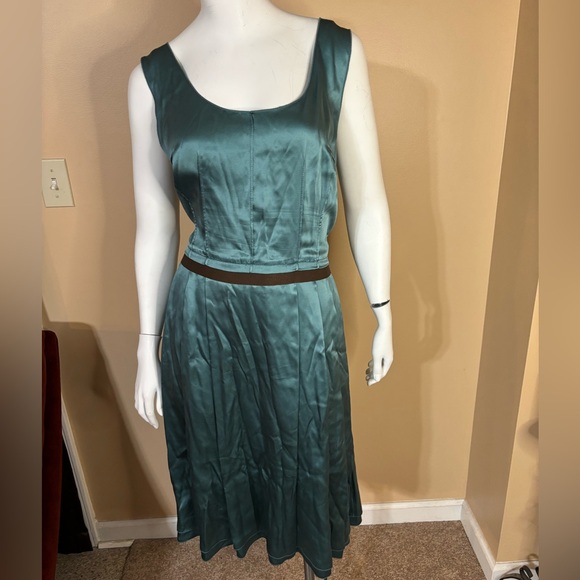 Dolce & Gabbana Teal Midi Dress - Picture 6 of 11